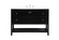 Theo Single Bathroom Vanity in Black (173|VF16448BK)