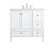 sommerville Single Bathroom Vanity in White (173|VF18036WH)