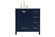 Irene Single Bathroom Vanity in Blue (173|VF18832BL)