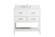 Sinclaire Vanity Sink Set in White (173|VF19036WH-BS)