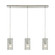 Ice Fragments Three Light Pendant in Satin Nickel (45|10242/3LP)