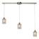 Kersey Three Light Pendant in Satin Nickel (45|10343/3L)