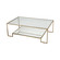 Scotch Mist Coffee Table in Gold Leaf (45|1114-302)