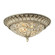 Andalusia Two Light Flush Mount in Aged Silver (45|11693/2)