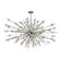 Starburst 31 Light Chandelier in Polished Chrome (45|11754/31)