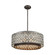 Rosslyn Six Light Chandelier in Weathered Zinc (45|12164/6)