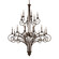 Gloucester 18 Light Chandelier in Weathered Bronze (45|15044/12+6)