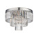 Palacial Three Light Semi Flush Mount in Polished Chrome (45|15215/3)