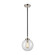 Boudreaux One Light Mini Pendant in Matte Black (45|15354/1)