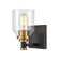Cambria One Light Wall Sconce in Matte Black (45|15391/1)