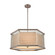 Crestler Six Light Chandelier in Weathered Zinc (45|15666/6)