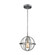 Aubridge One Light Mini Pendant in Weathered Zinc (45|16171/1)