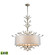 Asbury LED Chandelier in Aged Silver (45|16283/6-LED)