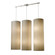 Fabric Cylinders 12 Light Pendant in Satin Nickel (45|20160/12L)