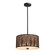 Woodland Sunrise Three Light Pendant in Aged Bronze (45|31074/3)