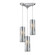 Chromia Three Light Pendant in Polished Chrome (45|31078/3)