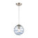 Vines One Light Mini Pendant in Satin Nickel (45|31743/1)