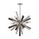 Solara Six Light Chandelier in Polished Nickel (45|32231/6)