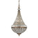 Empire Six Light Chandelier in Mocha (45|46047/6)