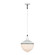 Mid Century Schoolhouse One Light Mini Pendant in Enamel White (45|69295/1)