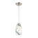 Turbulence One Light Mini Pendant in Satin Nickel (45|85211/1)