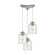 Josie Three Light Pendant in Satin Nickel (45|85213/3)