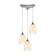 Cirrus Three Light Pendant in Satin Nickel (45|85214/3)