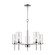 Oakland Five Light Chandelier in Chrome (45|CN290523)