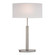 Port Elizabeth One Light Table Lamp in Satin Nickel (45|D2549)