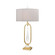 Spring Loaded One Light Table Lamp in Gold Leaf (45|D3638)