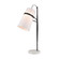 Banded Shade One Light Table Lamp in Matte Black (45|D4191)