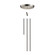 Pendant Options Light Bulb in Satin Nickel (45|ROD KIT-SN)