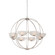 Carlucci Eight Light CHANDELIER in Antique Silver (40|27977-019)