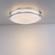 Warden LED Flush Mount in Satin Nickel (40|30125-30-018)