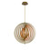 Abruzzo One Light Pendant in Wood (40|31873-017)