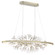 Clayton LED Chandelier in Silver With Brushed Gold (40|37344-016)