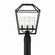 Bastille Four Light Outdoor Post Mount in Satin Black (40|41959-015)