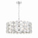 Perrene Six Light Chandelier in Chrome (40|44285-012)