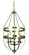 Hannover Five Light Chandelier in Brushed Nickel (8|1017 BN)