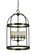 Compass Five Light Chandelier in Polished Nickel (8|1105 PN)