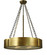 Oracle Four Light Chandelier in Harvest Bronze with Polished Brass Accents (8|2418 HB/PB)