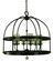 Compass Six Light Foyer Chandelier in Brushed Nickel (8|4526 BN)