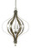 Aries Six Light Foyer Chandelier in Mahogany Bronze (8|4586 MB)