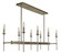 Chandler Eight Light Island Chandelier in Brushed Nickel (8|4698 BN)