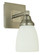 Mercer One Light Wall Sconce in Satin Pewter with Polished Nickel (8|4781 SP/PN)