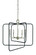 Montrose Five Light Chandelier in Satin Pewter With Matte Black (8|5425 SP/MBLACK)