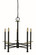 Metropolitan Five Light Chandelier in Matte Black (8|5445 MBLACK)