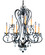 Liebestraum Nine Light Chandelier in Mahogany Bronze (8|9909 MB)