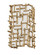 Farrah LED Wall Sconce in Burnished Gold (138|FR33102BNG)