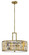 Gemma LED Foyer Pendant in Silver Leaf (138|FR33735SLF)